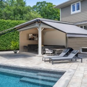 enclosed cabana shades